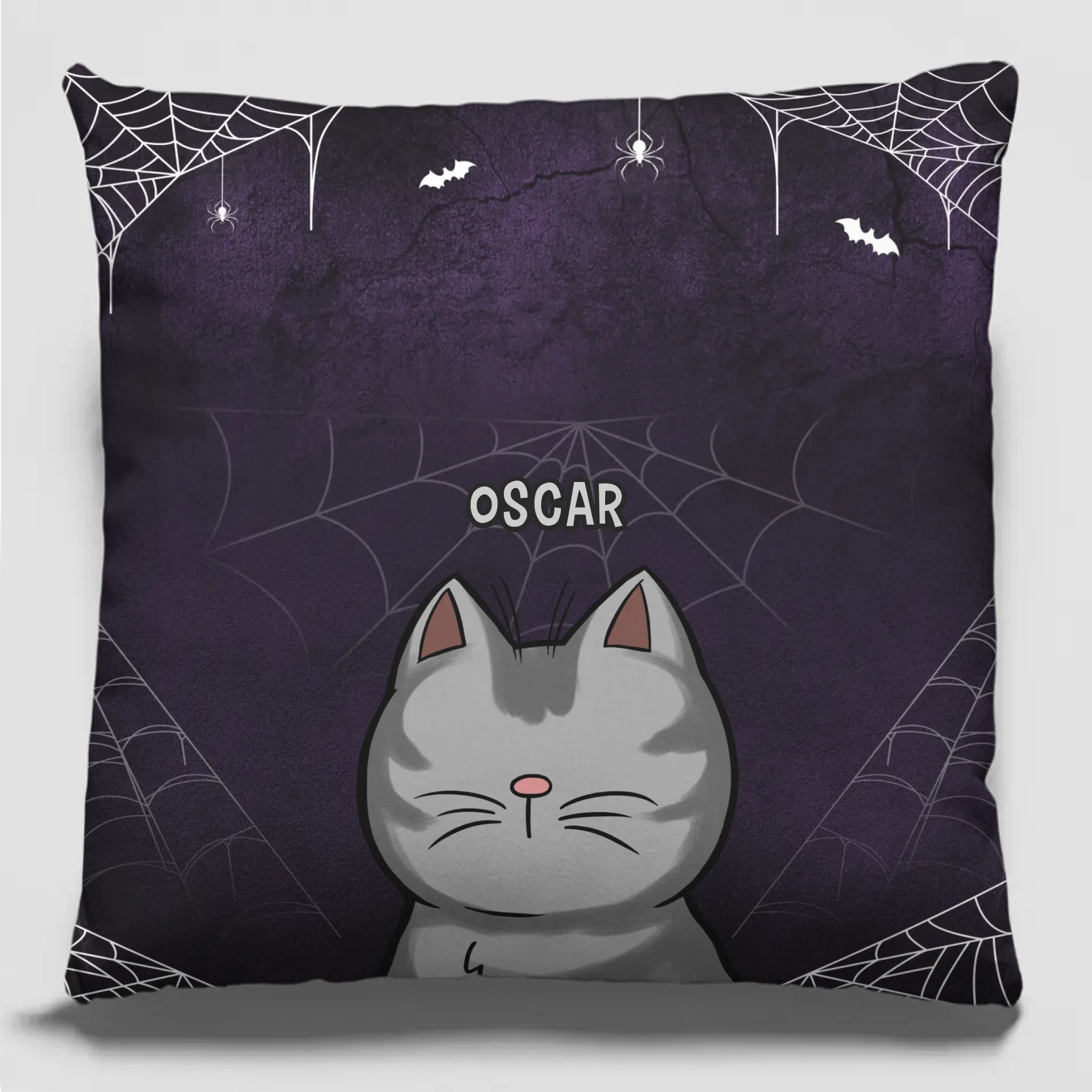 These Moewnsters Don't Fight, They Judge - Cat Personalized Custom Pillow - Halloween Gift For Pet Owners, Pet Lovers
