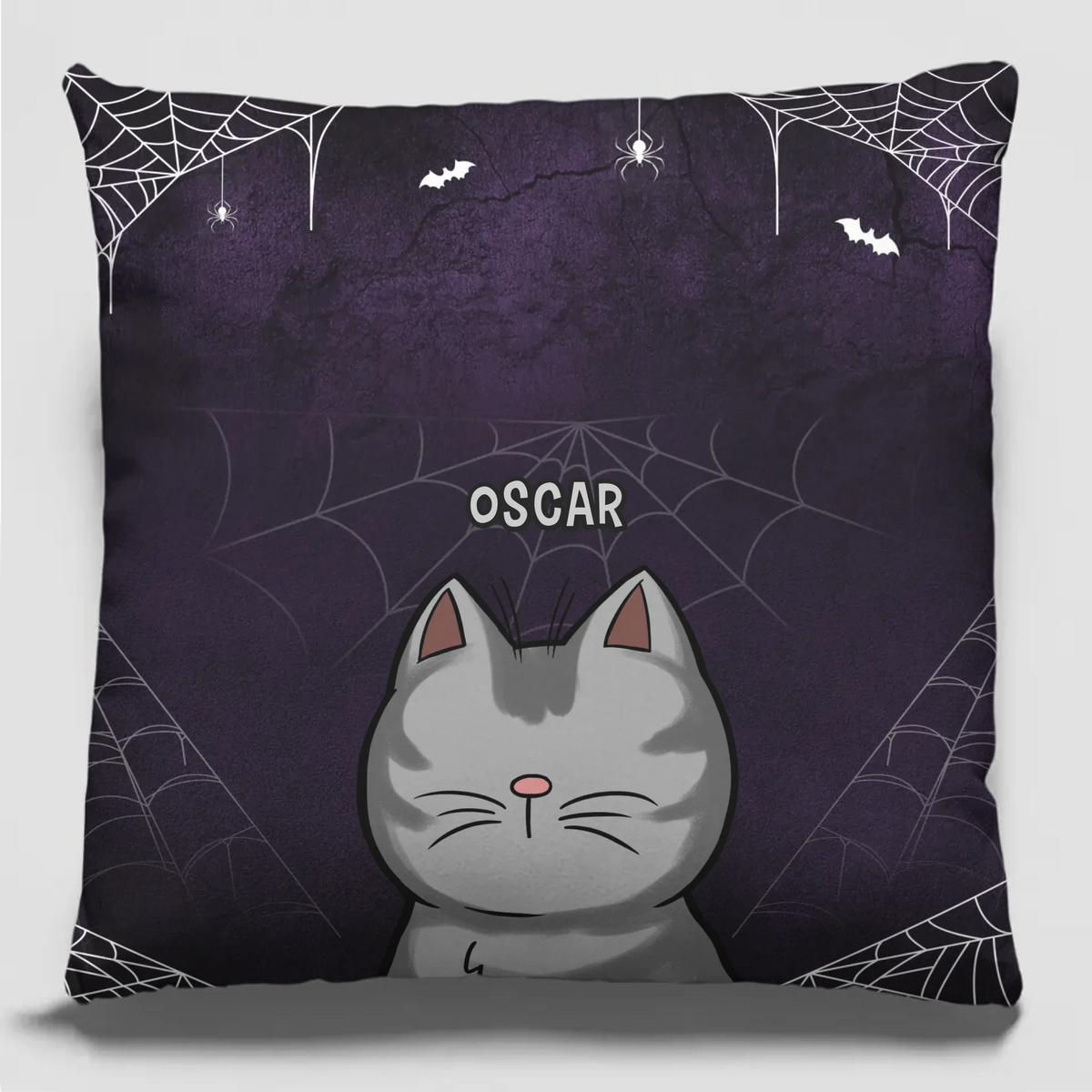 These Moewnsters Don't Fight, They Judge - Cat Personalized Custom Pillow - Halloween Gift For Pet Owners, Pet Lovers