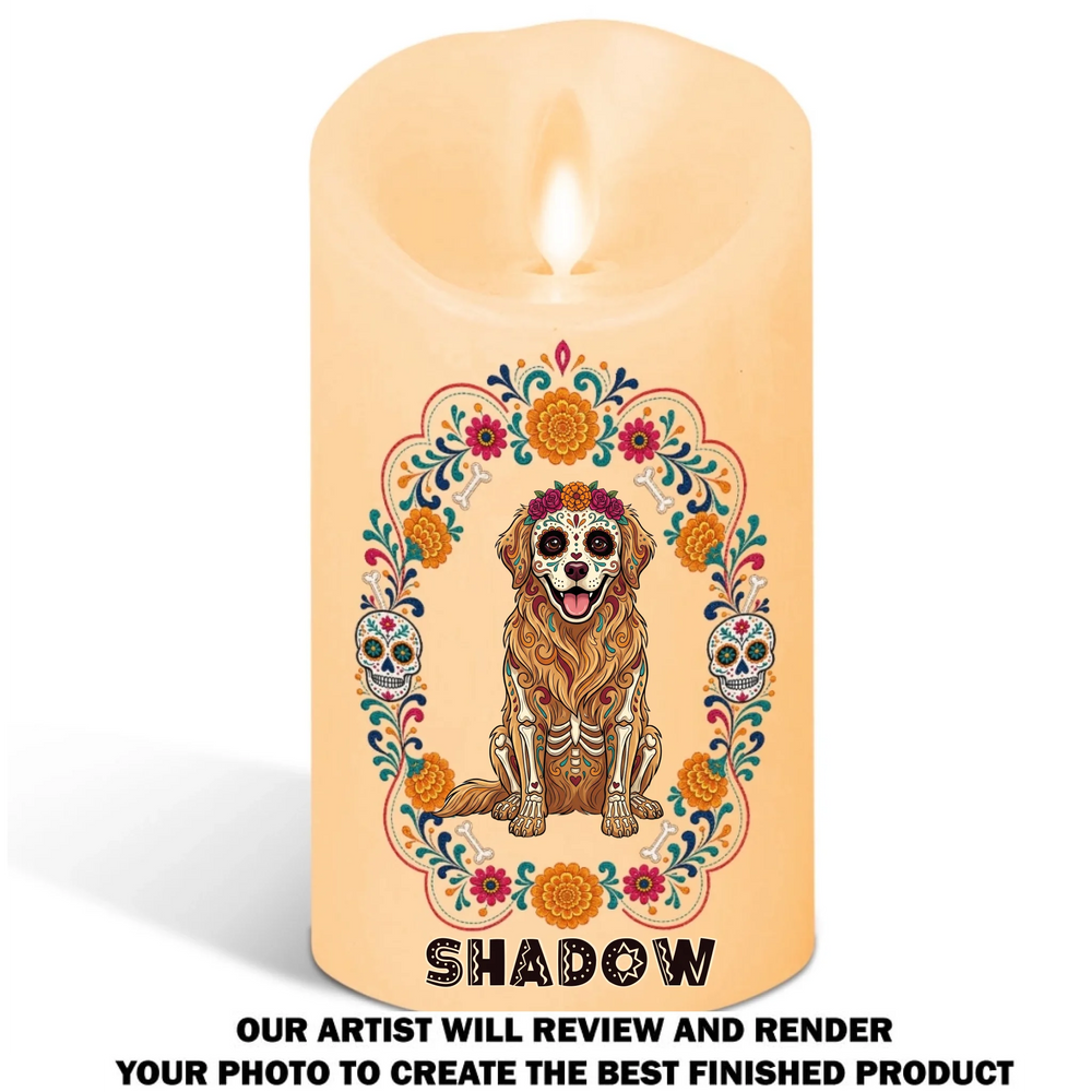 Led candle 1 mặt