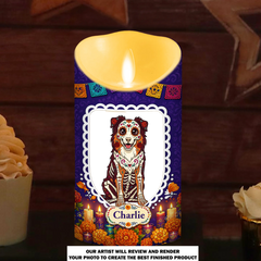 Led candle 1 mặt
