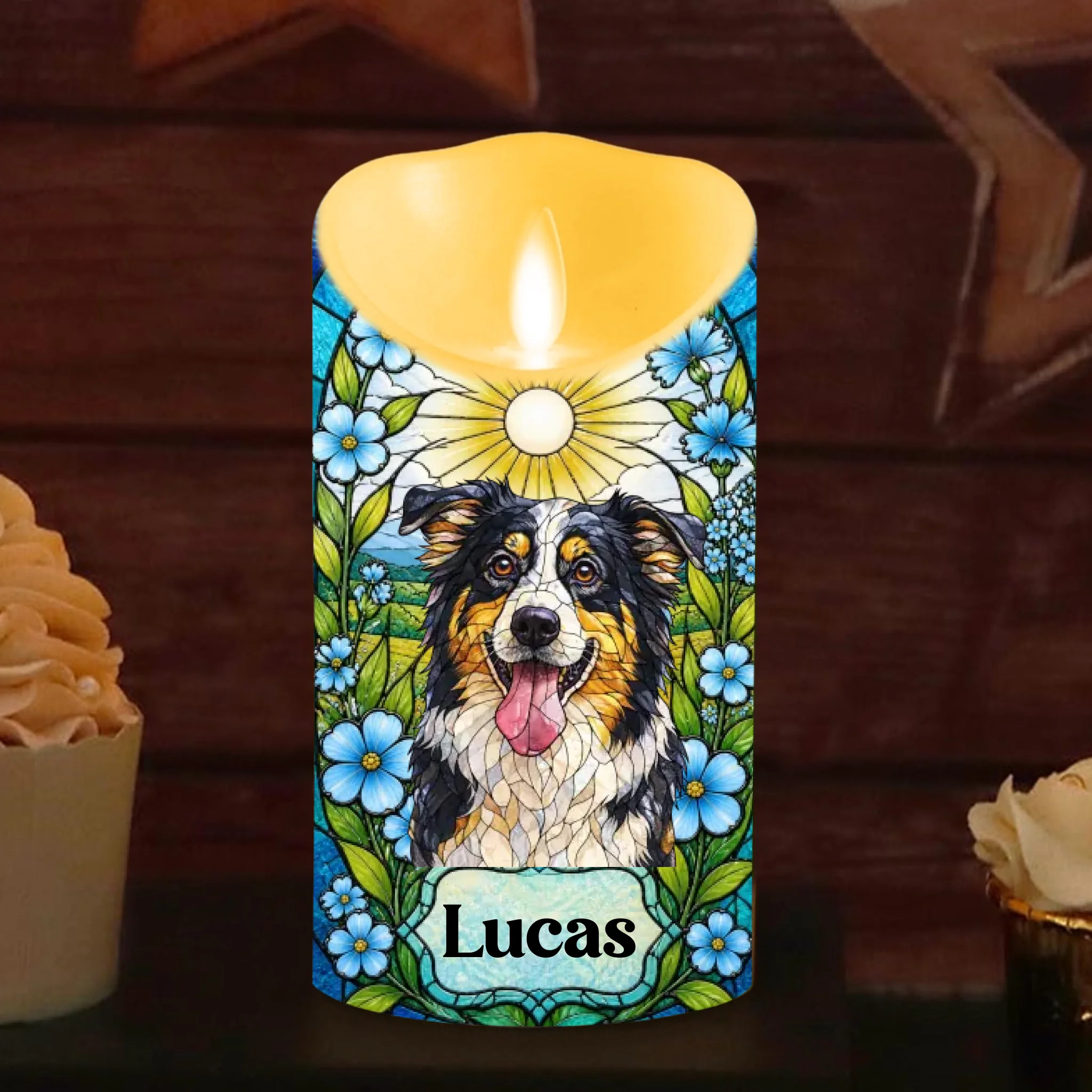 Led candle 1 mặt