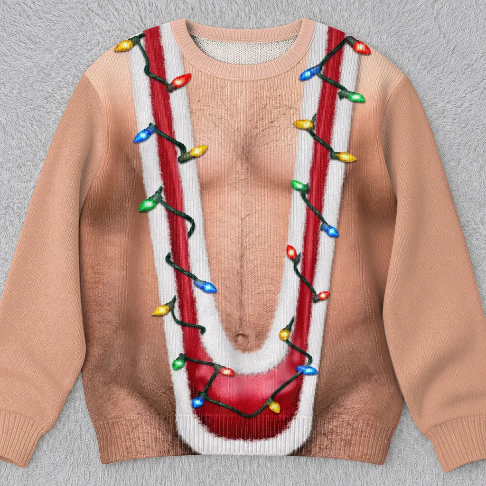 Custom Funny Patriotic Ugly Sweatshirt - Personalized Christmas Birthday Gifts For Husband, Son, Grandson, Brother, Grandpa, Dad, Yourself - Unwrap The Magic Inside Today