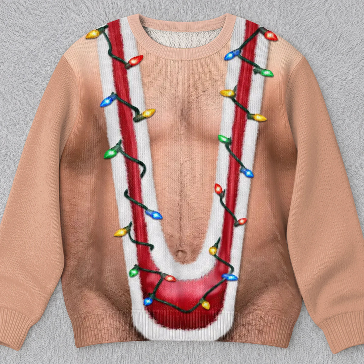 Custom Funny Patriotic Ugly Sweatshirt - Personalized Christmas Birthday Gifts For Husband, Son, Grandson, Brother, Grandpa, Dad, Yourself - Unwrap The Magic Inside Today