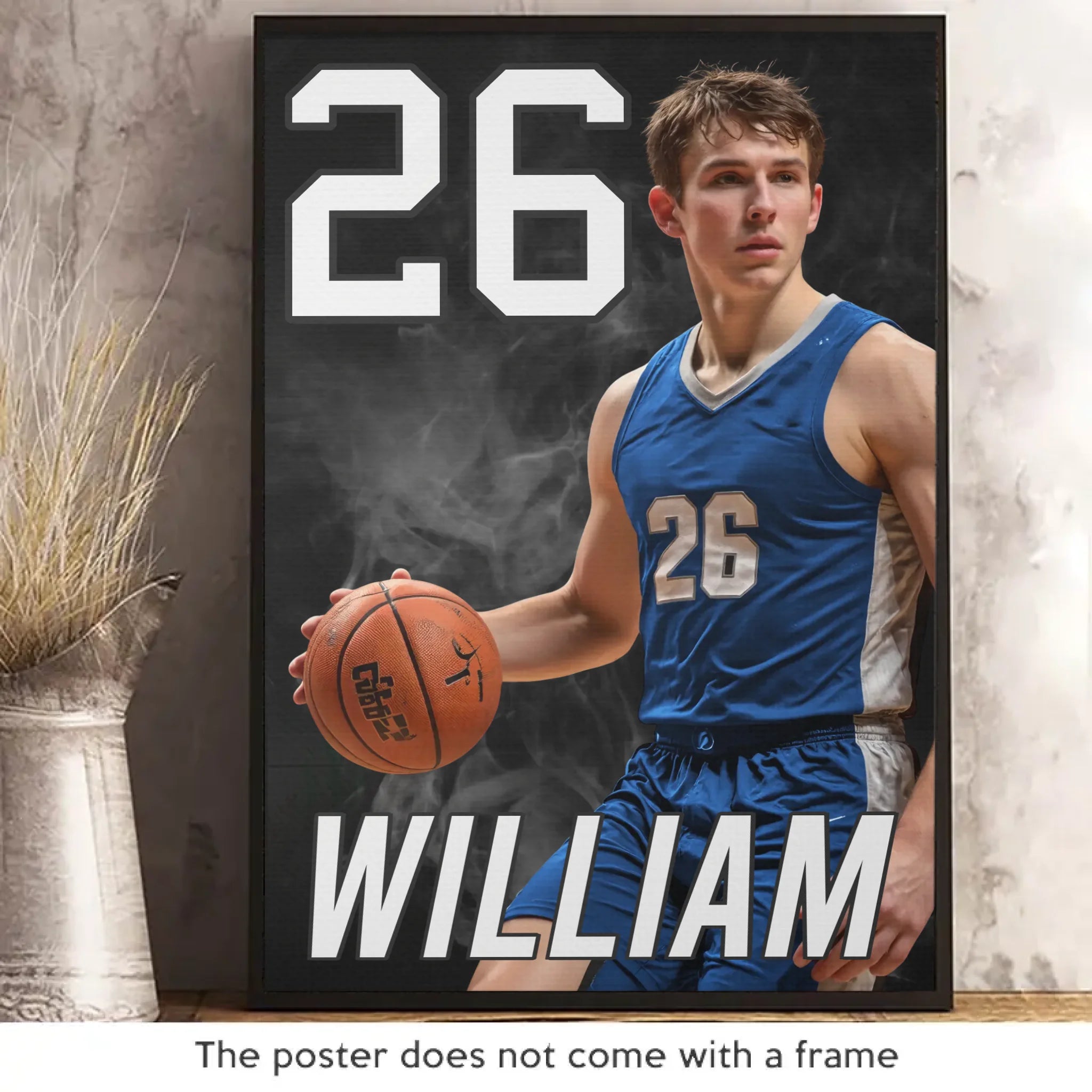 Custom Photo Believe In Your Own Hustle - Personalized Custom Vertical Poster - Gift For Sport Lovers, Sport Players
