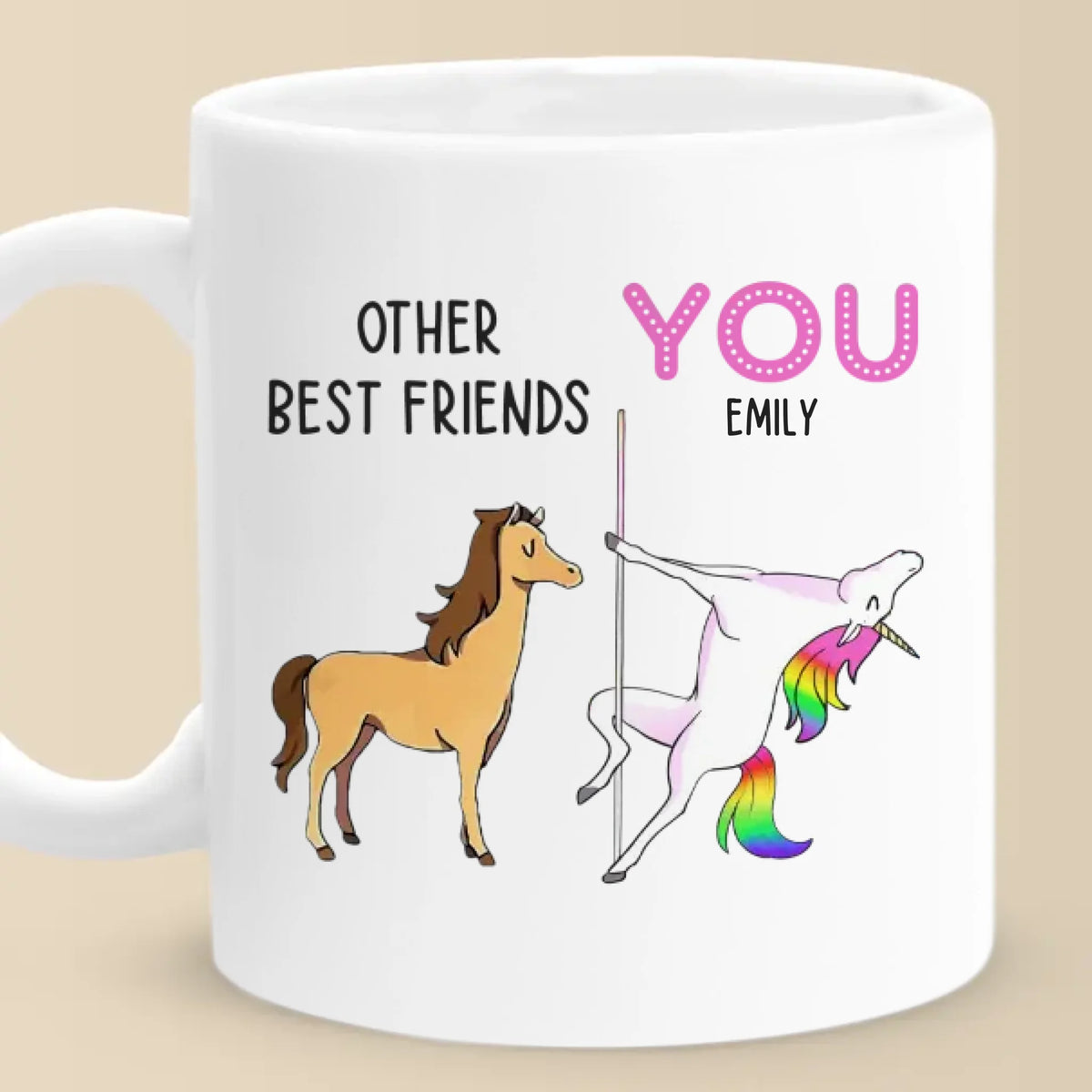 Other Best Friends And You - Bestie Personalized Custom Mug - Gift For Best Friends, BFF, Sisters