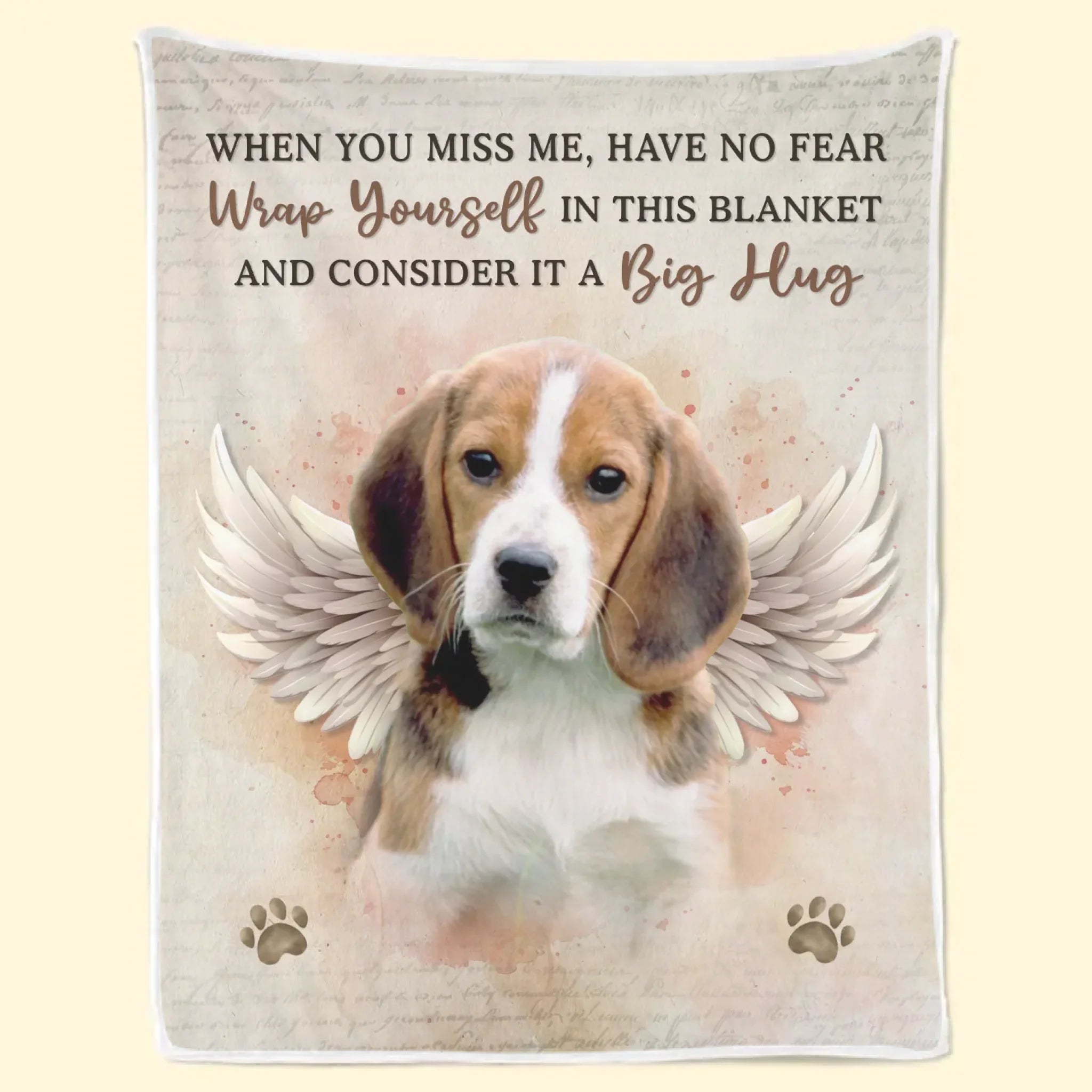 Custom Photo No Longer By My Side But Forever In My Heart - Memorial Personalized Custom Blanket - Sympathy Gift For Pet Owners, Pet Lovers
