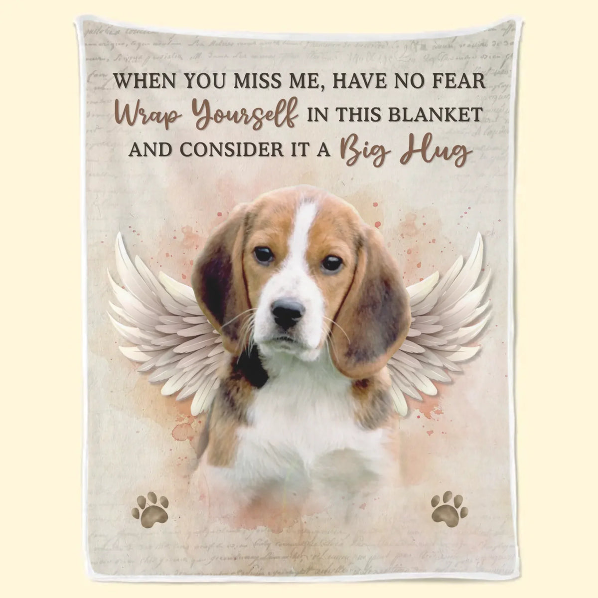 Custom Photo No Longer By My Side But Forever In My Heart - Memorial Personalized Custom Blanket - Sympathy Gift For Pet Owners, Pet Lovers