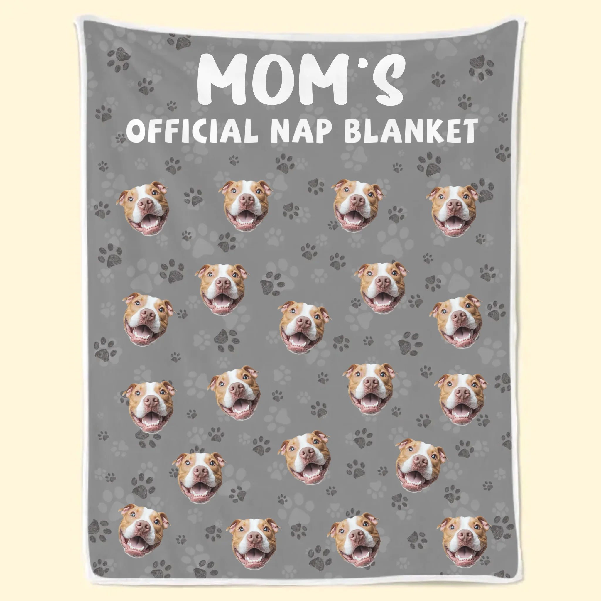 Custom Photo Official Nap Blanket - Dog & Cat Personalized Custom Blanket - Gift For Pet Owners, Pet Lovers