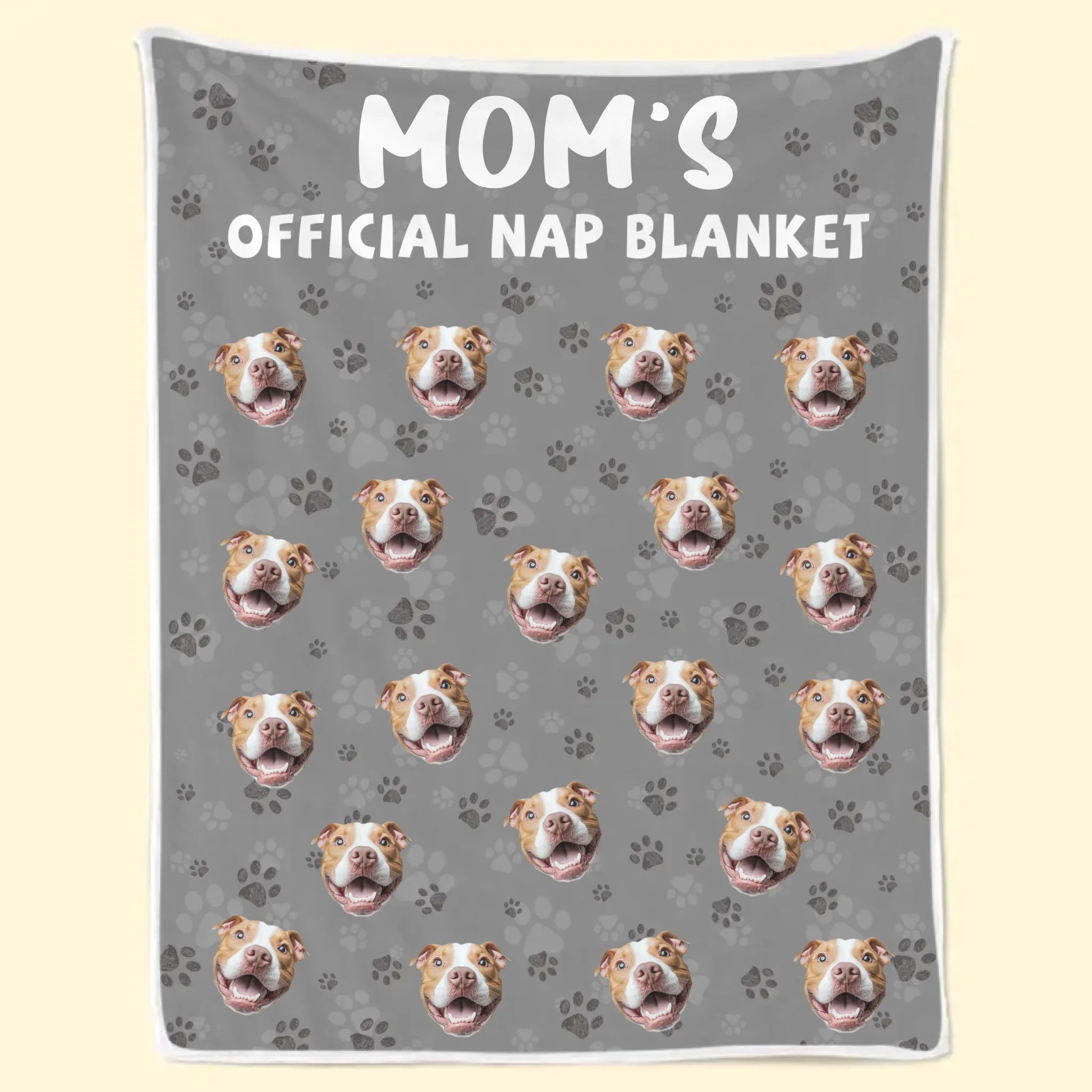 Custom Photo Official Nap Blanket - Dog & Cat Personalized Custom Blanket - Gift For Pet Owners, Pet Lovers