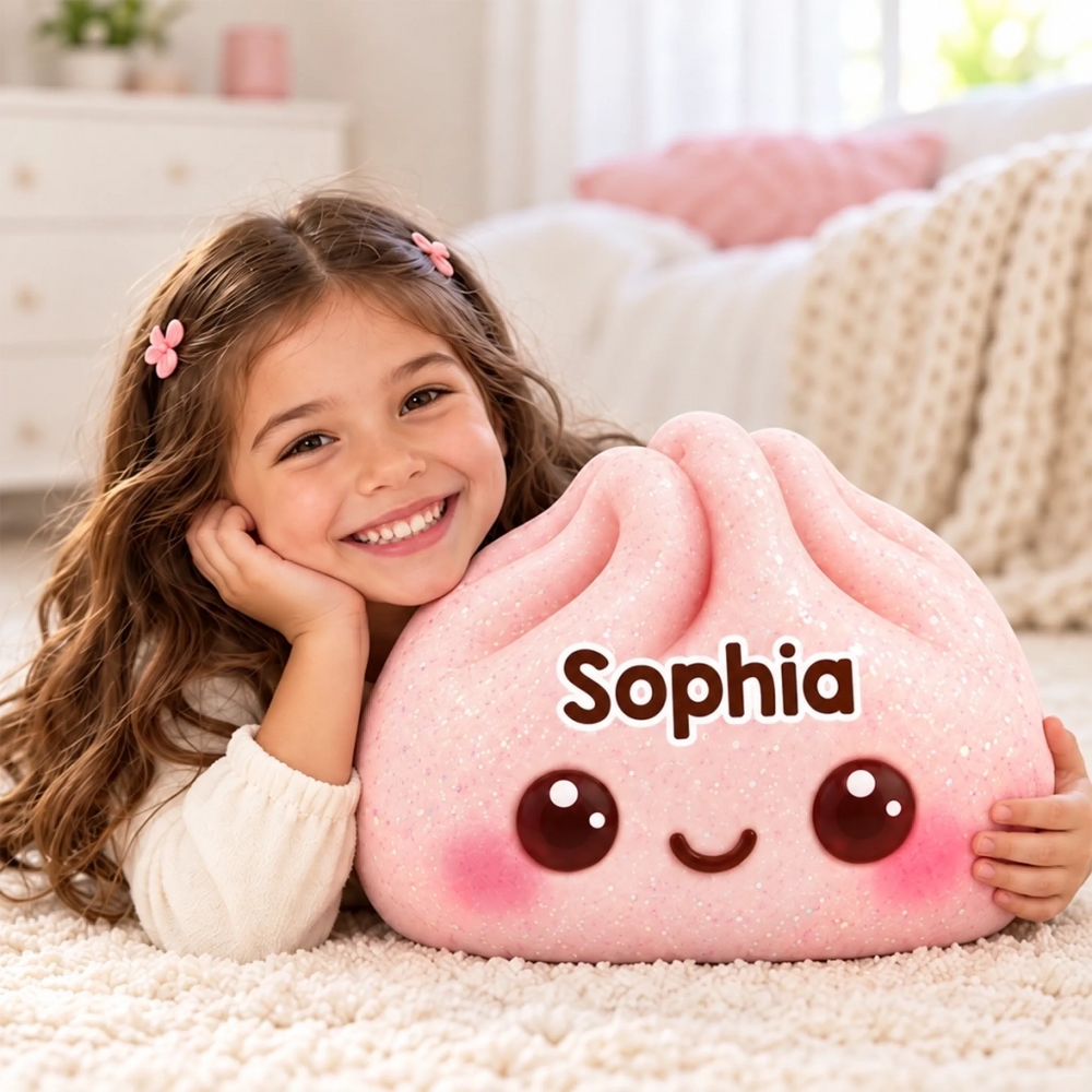 Custom Name Rainbow Kawaii Gifts for Kids - Personalized Shaped Pillow ...