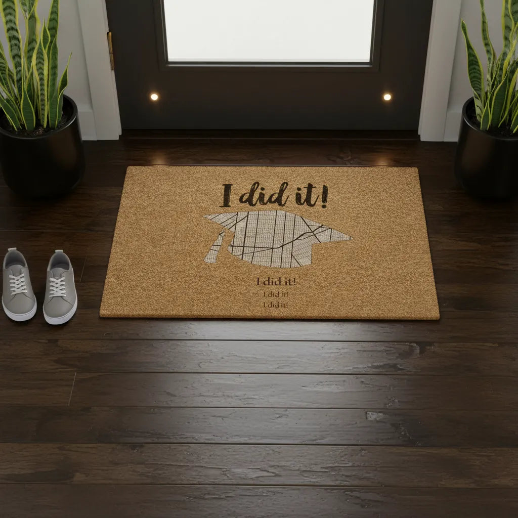 I did it! Doormat