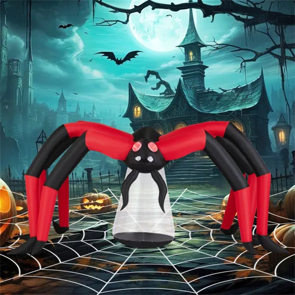 10 ft wide inflatable spider - product photo 2 of 6
