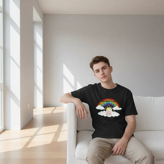 Baby Face Cutout Tee