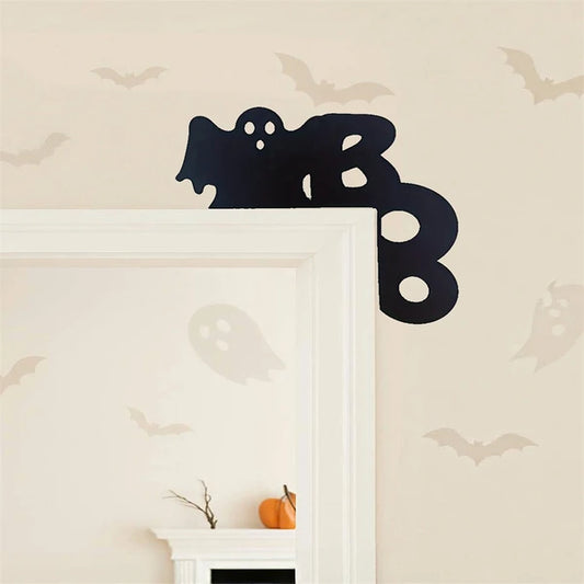 Spooky ghost iron door hanger - product photo 2 of 6