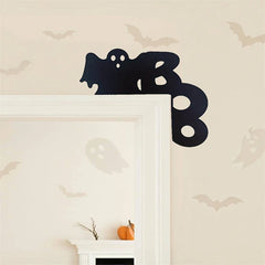 Spooky ghost iron door hanger - product photo 2 of 6