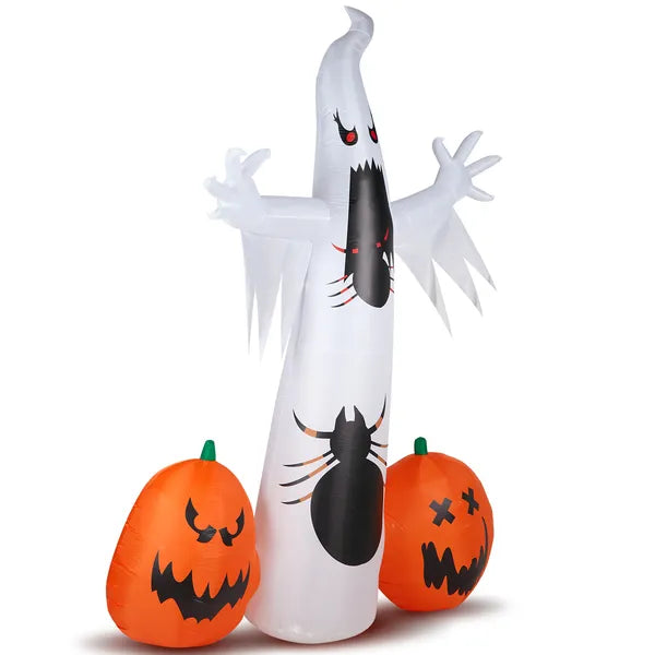 11.8 ft inflatable ghost, spider and pumpkin - product photo 5 of 6