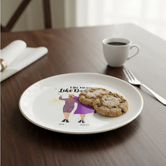 Custom Like mother，Like daughter Personalized Round Jewelry Dish