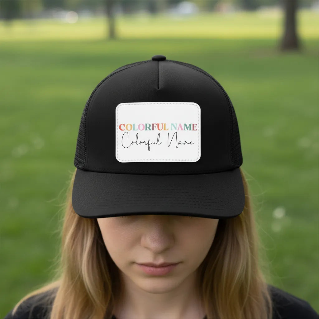 Colorful Name Cap