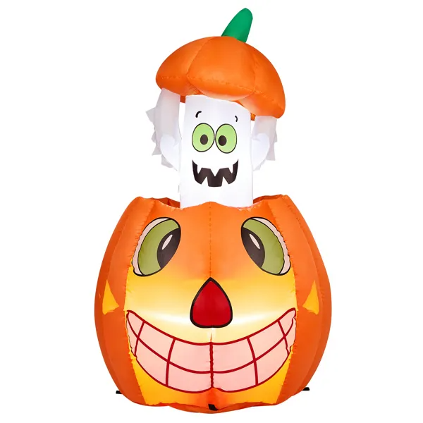 2.8 ft inflatable pumpkin ghost 2.8 Ft