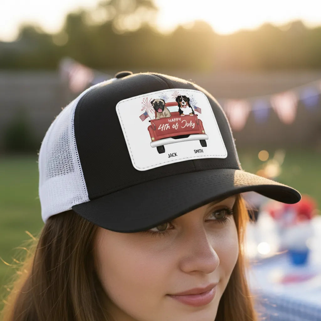 Happy 4th of July Cap
