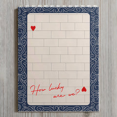 King And Queen Custom Couples Photo How Luck We Are - Personalized Photo Rectangle Building Brick