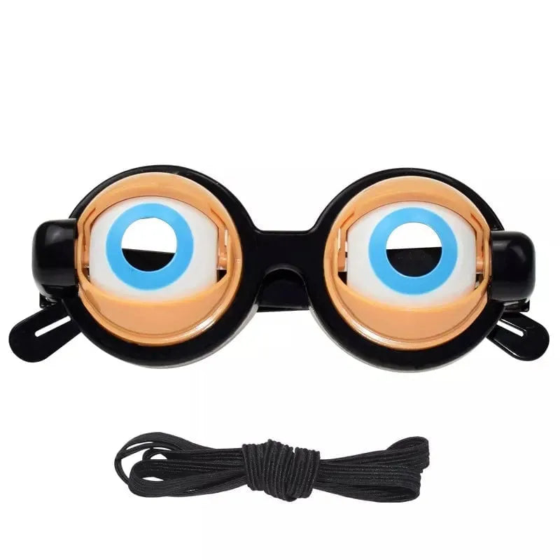 Black googly eyes funny props glasses