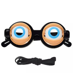 Black googly eyes funny props glasses