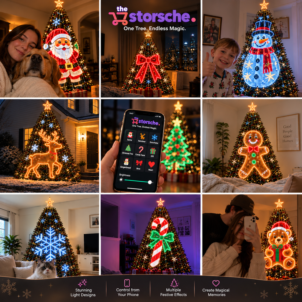 Smart Christmas Tree LED Lights - product photo 2