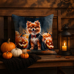 pomeranian halloween throw pillow with insert - product photo 5 of 8