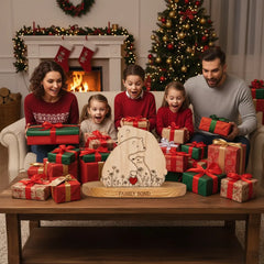 Custom Photo Building Block Puzzle - Personalized Picture & Slogan Keepsake, DIY Gift for Family, Friends & Kids