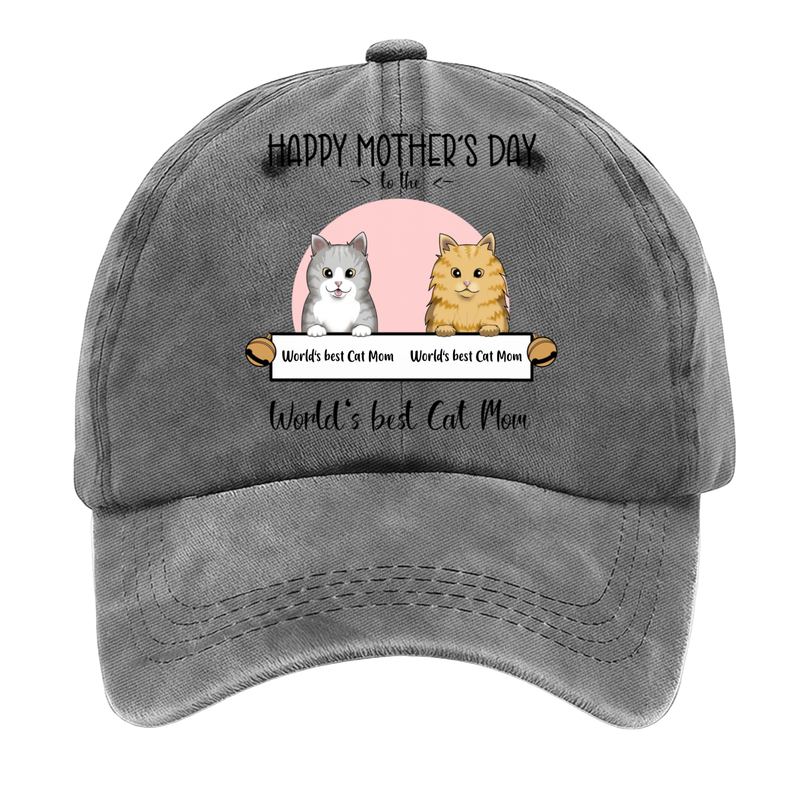 Custom World‘s best Cat Mom Cap
