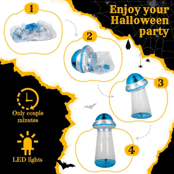 Inflatable UFO with room inside - product photo 2 of 6