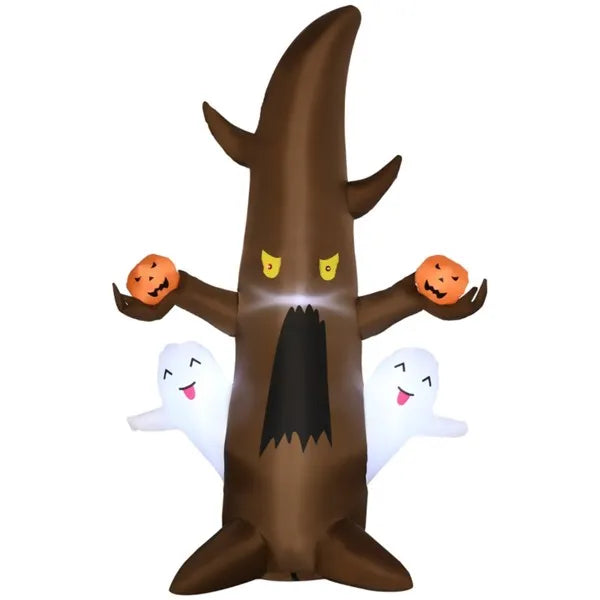 Cute ghost tree Halloween inflatable with LED - product photo 6 of 6