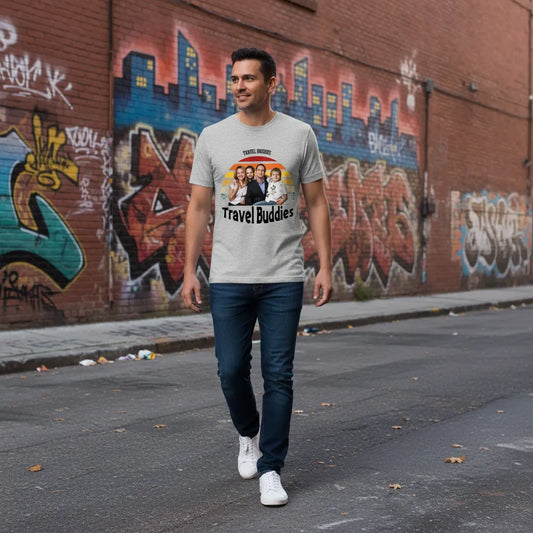 Custom Travel Buddies T-shirts