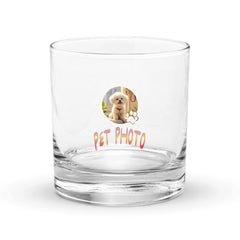 Pet Photo with name in Gradient Finish