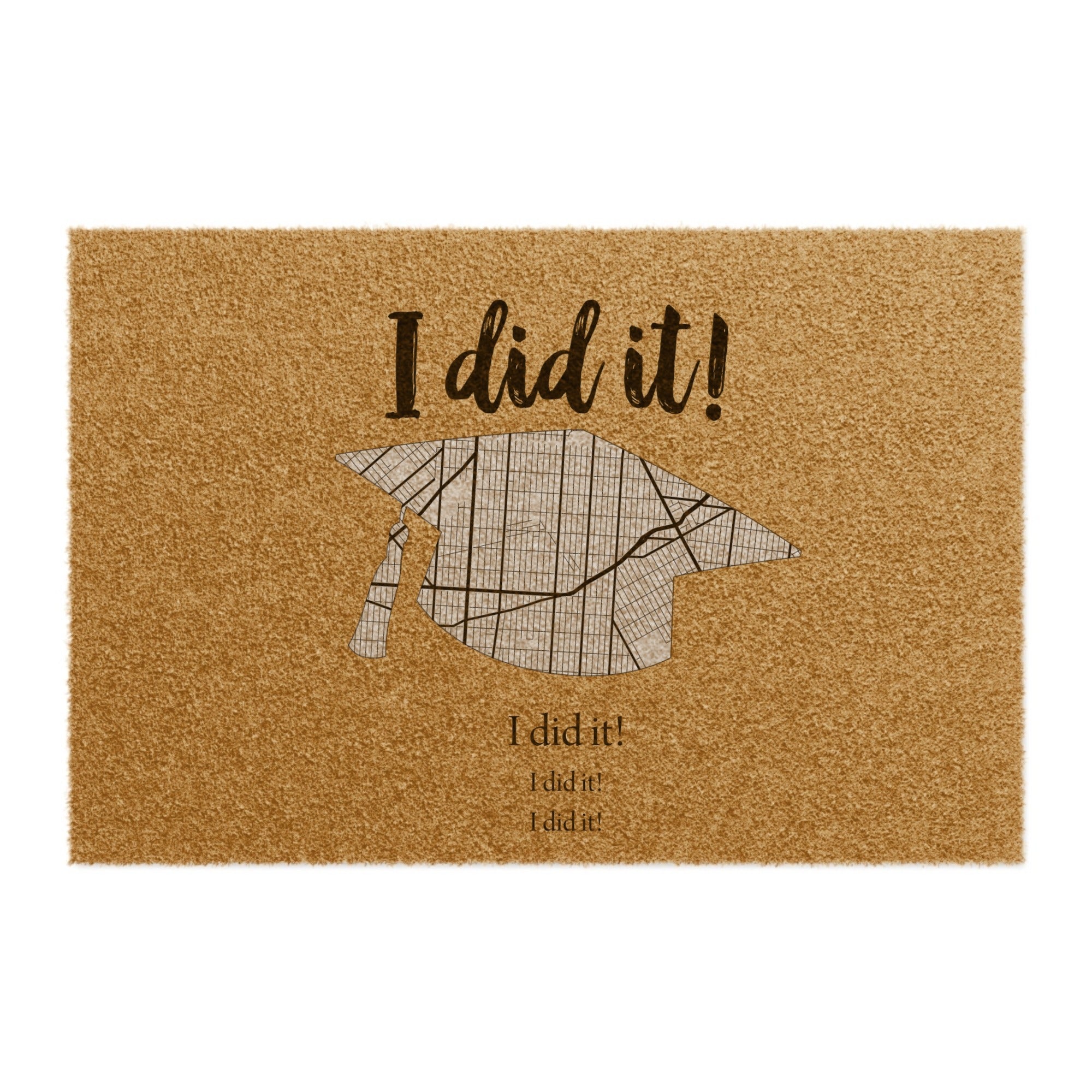 I did it! Doormat