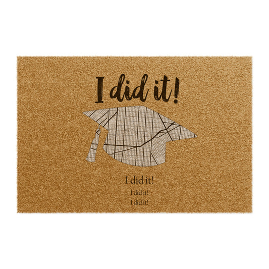 I did it! Doormat