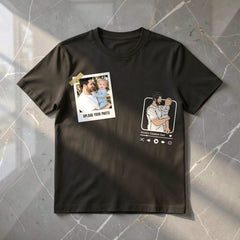 Personalized "World's Greatest Dad" Custom Photo T-Shirt