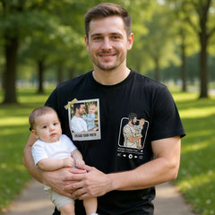 Personalized "World's Greatest Dad" Custom Photo T-Shirt