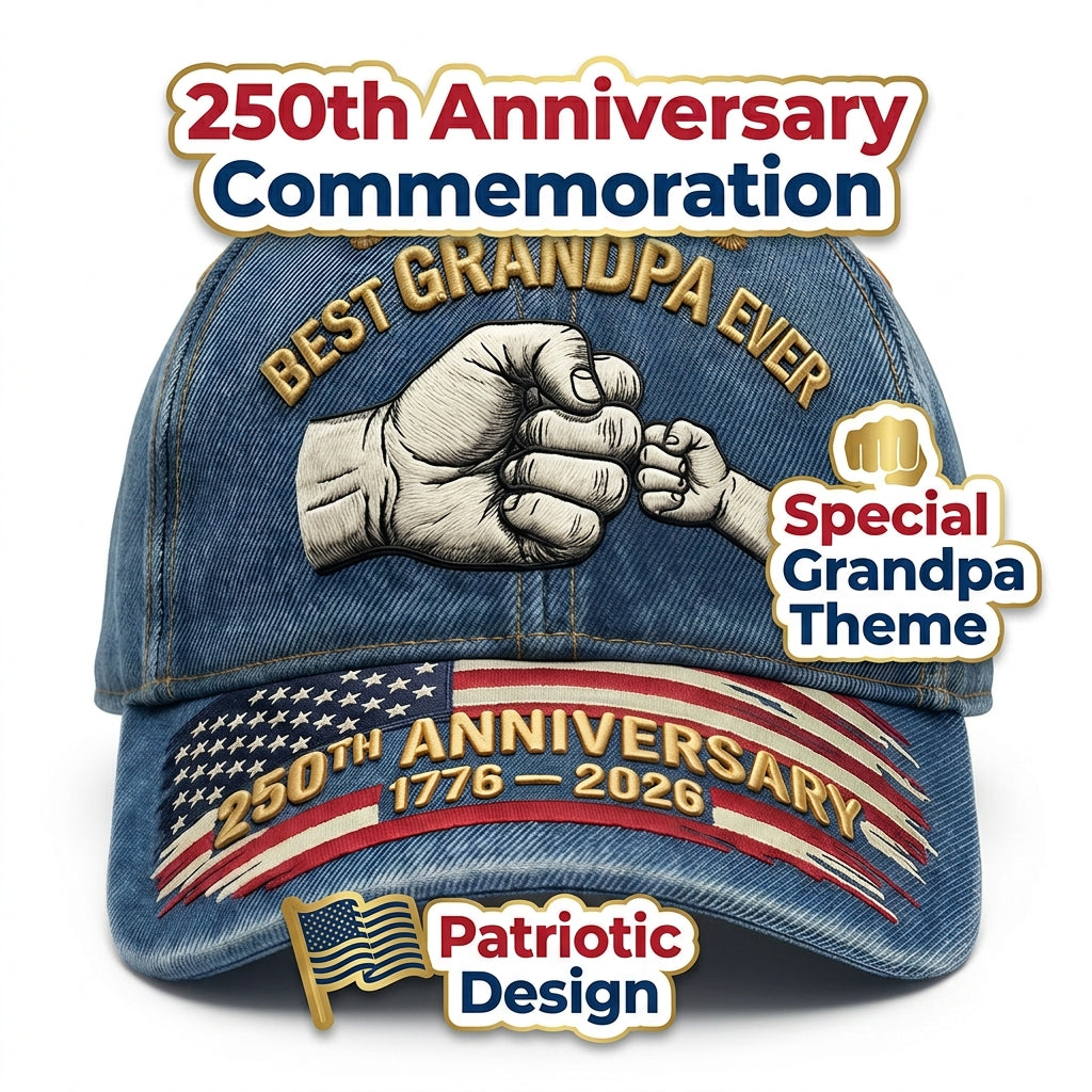 250th Anniversary Military Cap - Personalized Gift For Veteran Classic Cap