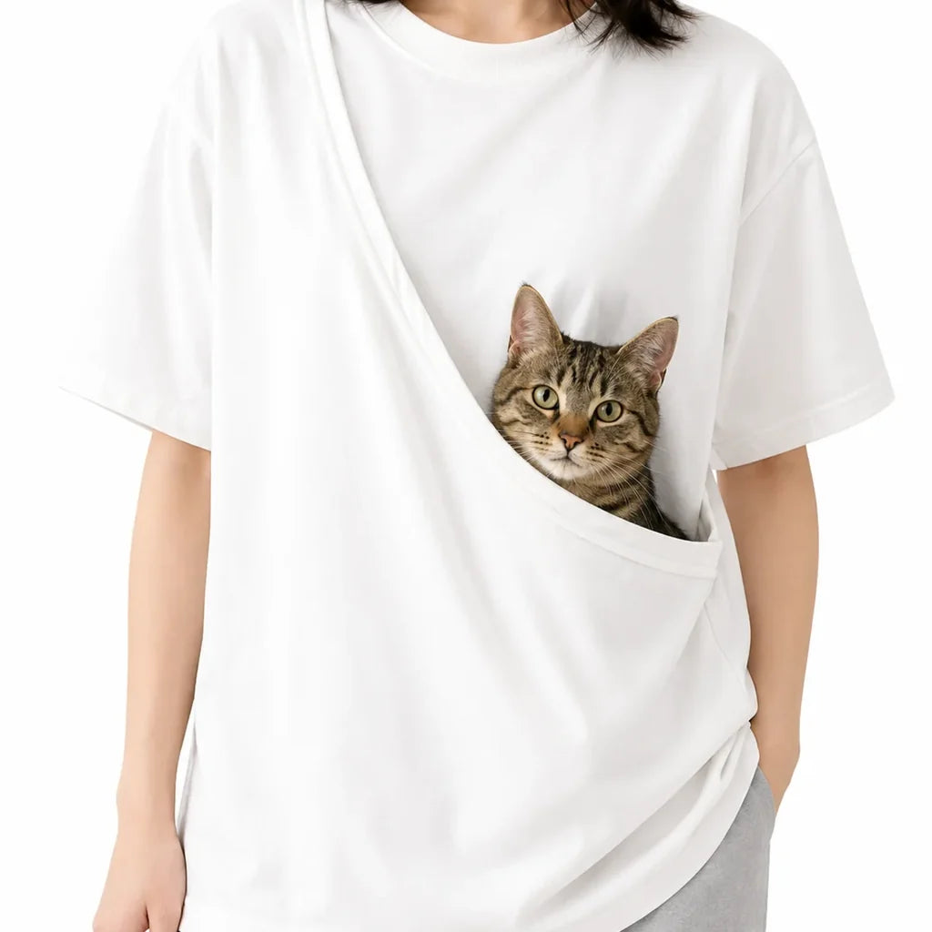 Cozy Pet Carrier T-Shirt - product photo 5