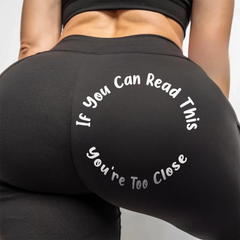 Custom Photo Eyes Up Here - Personalized Custom Women Leggings - Gift For Wife, Anniversary