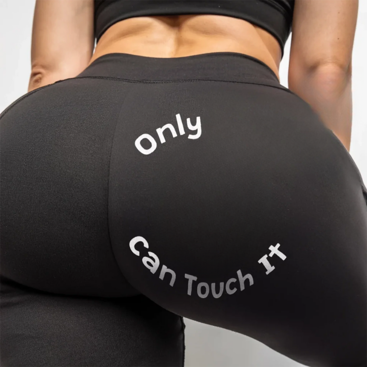 Custom Photo Not Yours, Never Will Be - Personalized Custom Women Leggings - Gift For Wife, Anniversary