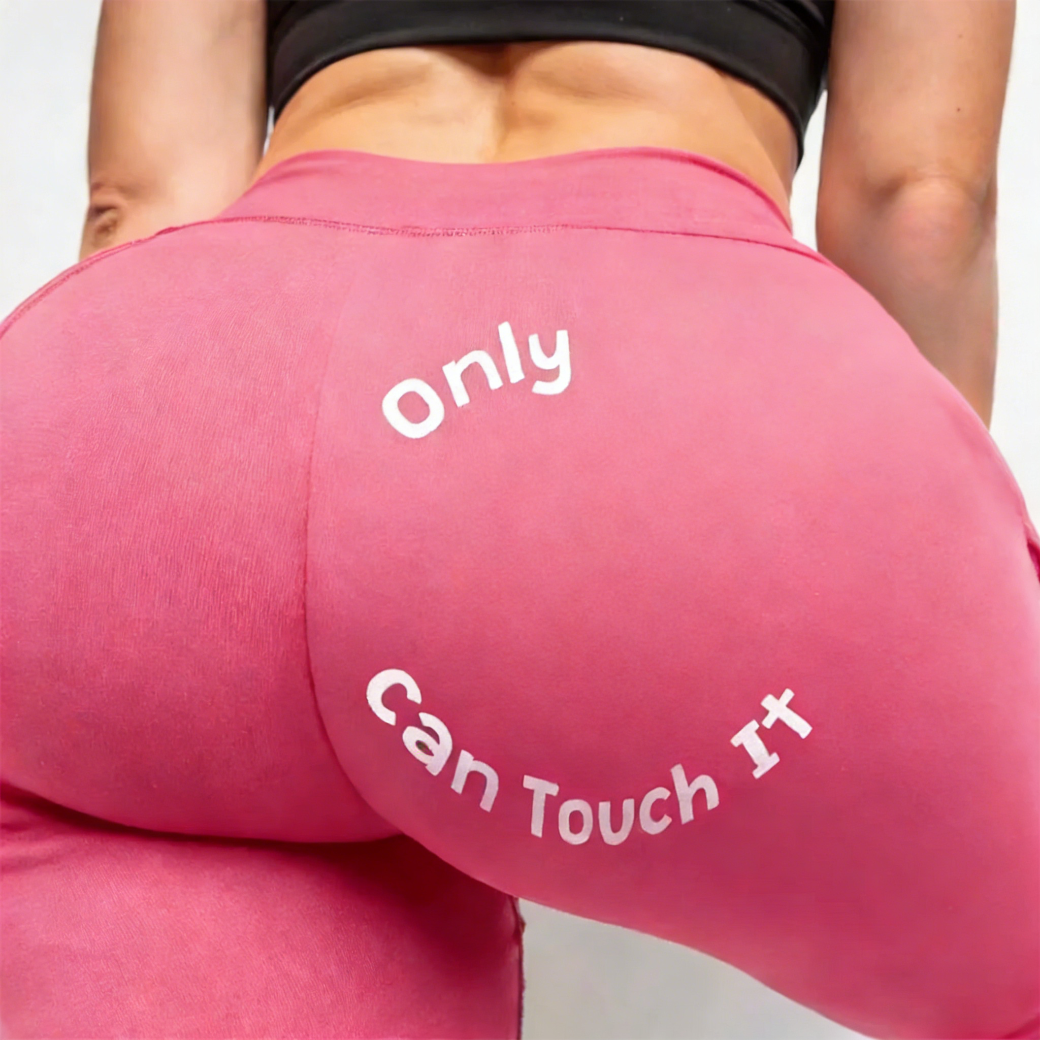 Custom Photo Not Yours, Never Will Be - Personalized Custom Women Leggings - Gift For Wife, Anniversary