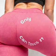 Custom Photo Not Yours, Never Will Be - Personalized Custom Women Leggings - Gift For Wife, Anniversary