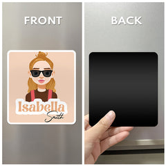Name Magnet For School Locker - Personalized Magnet