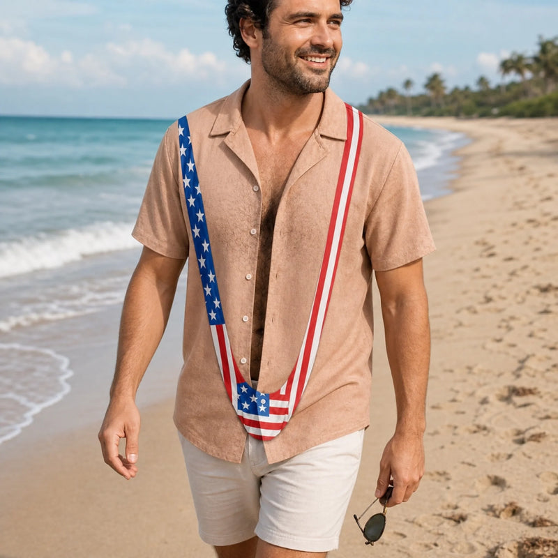 Custom Unisex Tropical Hawaiian Aloha Shirt - Personalized Summer Vacation And Travel Gifts For Men