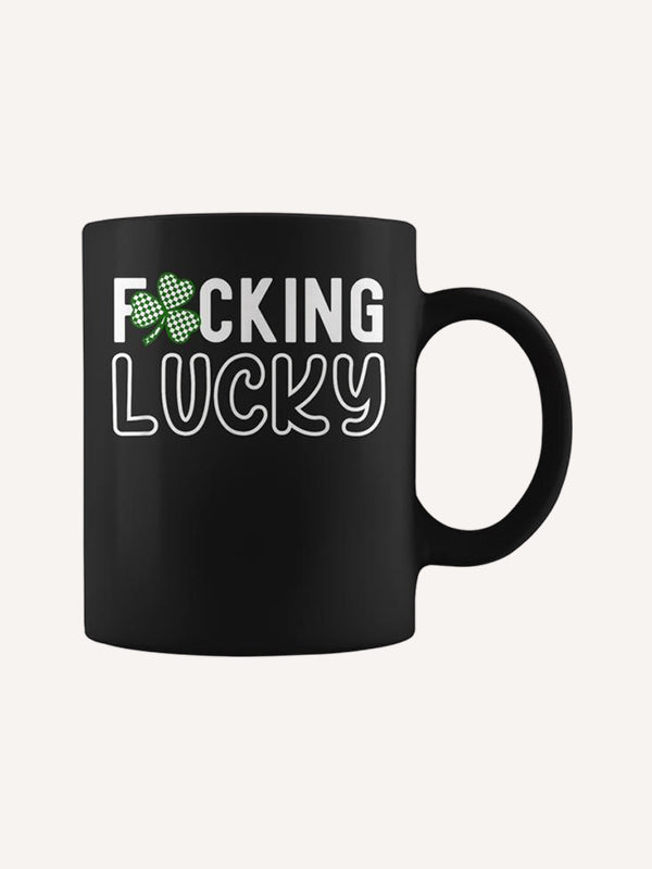 Fucking Lucky Couple Matching St Patrick's Paddy Day Coffee Mug