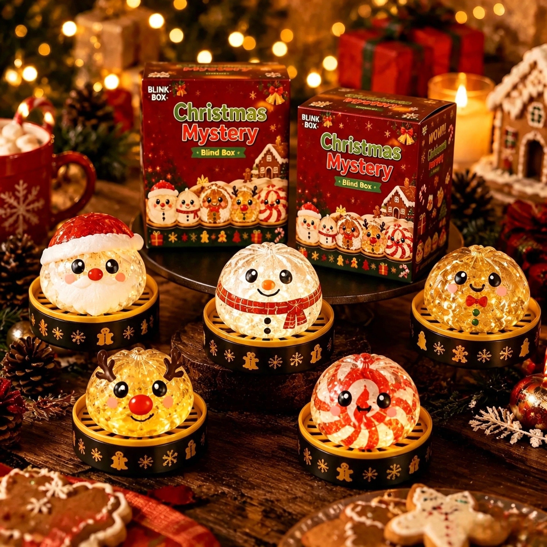 Christmas Dumpling Squeeze Toy