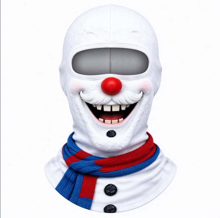 Funny Realistic Face Ski Mask